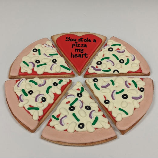 Valentine Cookie Pizza 2